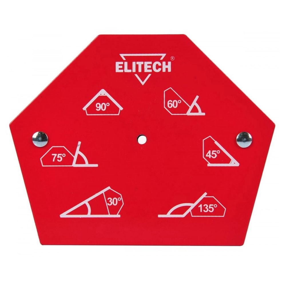 Магнитный уголок 30°/45°/60°/75°/90°/135° (усилие 35 кг) ELITECH (0606.017800), фото 4