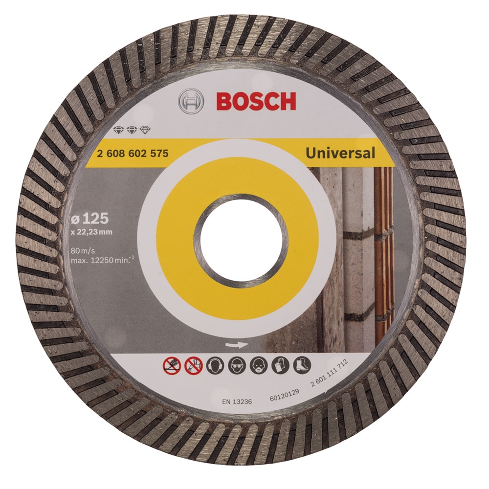 Алмазный круг Expert for Universal Turbo 125x22,23 мм BOSCH (2608602575), фото 2