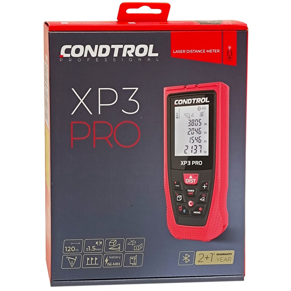 Лазерный дальномер XP3 Pro CONDTROL (1-4-103), фото 2
