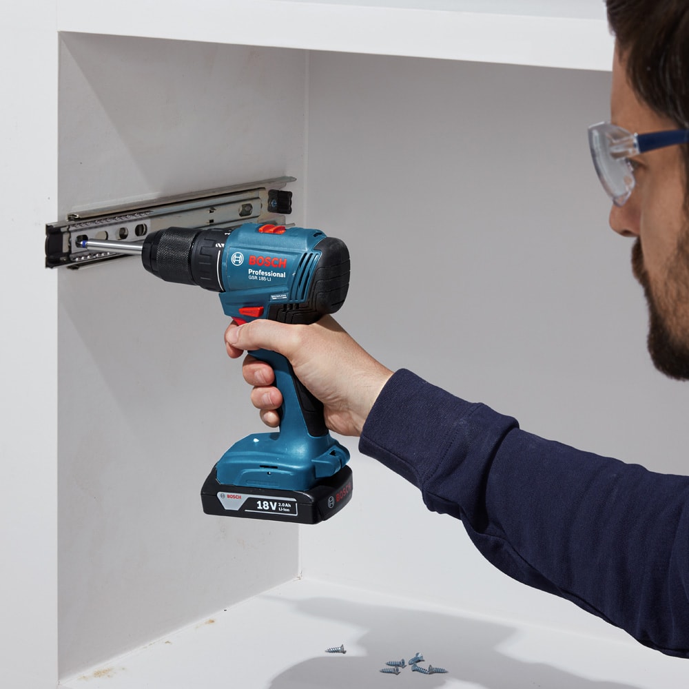 Дрель-шуруповерт аккумуляторная GSR 185-LI Professional BOSCH (06019K3001), фото 10