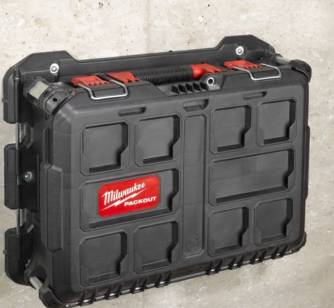 Платформа MOUNTING PLAT для крепления к стене кейсов PACKOUT Milwaukee (4932471638), фото 5