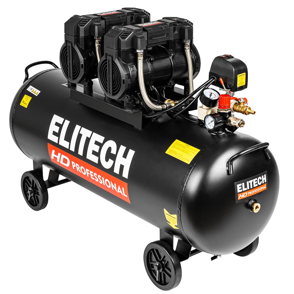 Компрессор ACF 500-100S безмасляный (2,9 кВт / 100 л / 500 л/мин) ELITECH HD (E0501.004.00), фото 4