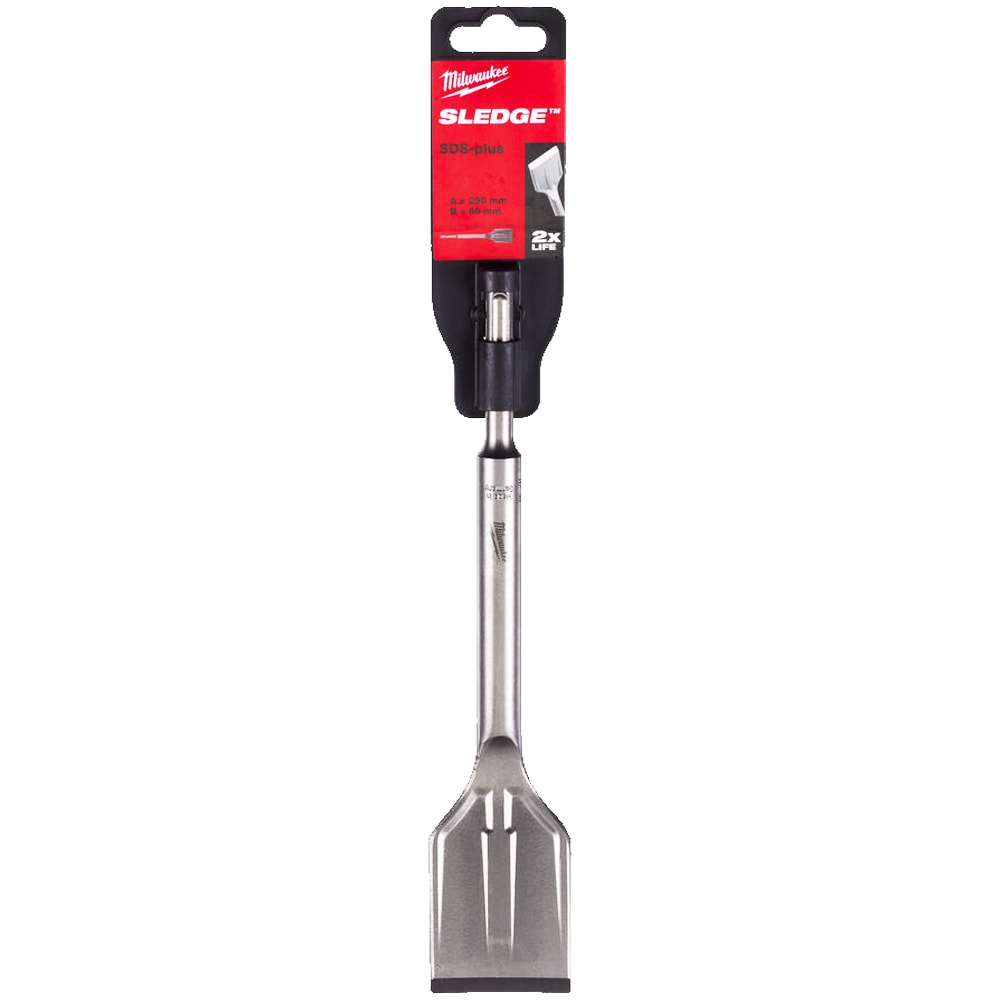 Зубило для снятия плитки SDS-Plus 50х250 мм SLEDGE Milwaukee (4932478265)