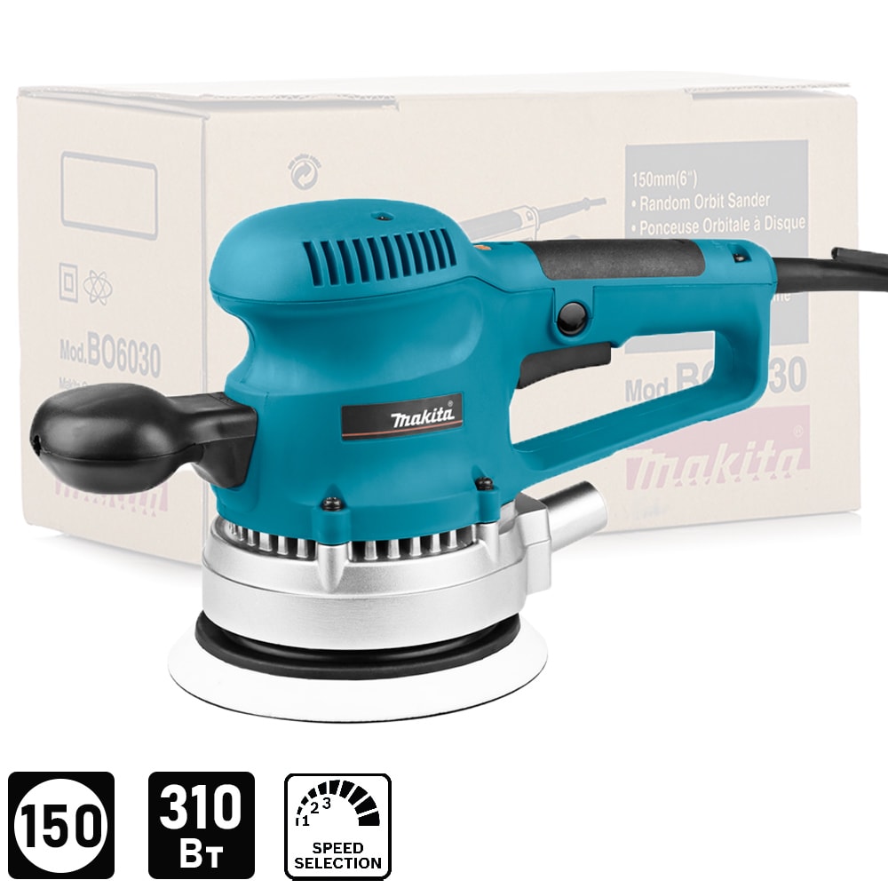 Эксцентриковая шлифмашина BO6030 (BO 6030) MAKITA