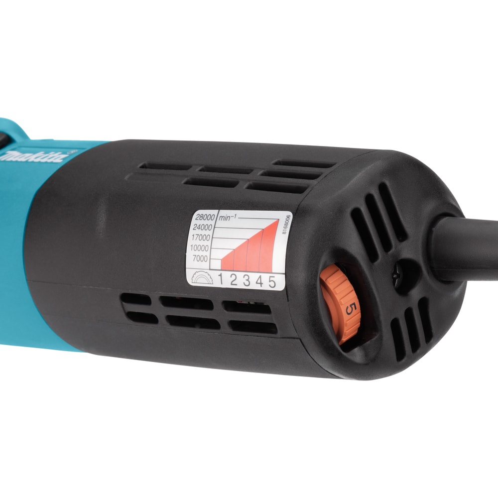Прямая шлифмашина GD0800C (750 Вт / D 6 мм / Регул. оборотов), MAKITA, фото 4
