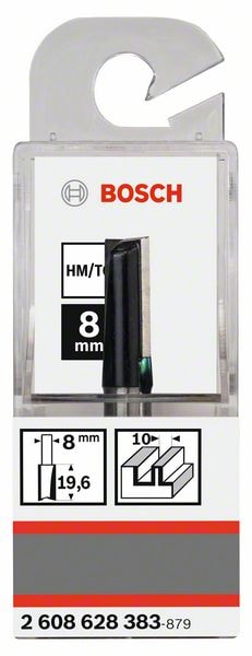 Фреза пазовая D10x19.6x51 / хв 8 мм BOSCH (2608628383)