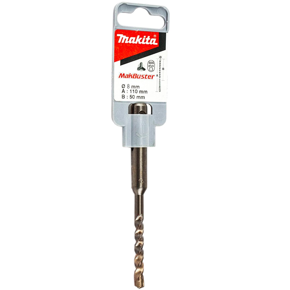 Бур по бетону SDS-Plus 8x50х110 мм MakBuster MAKITA (P-79479)