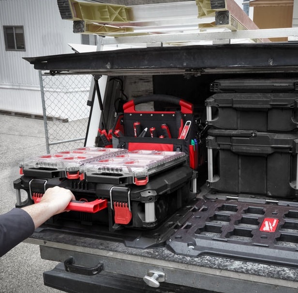 Платформа MOUNTING PLAT для крепления к стене кейсов PACKOUT Milwaukee (4932471638), фото 6