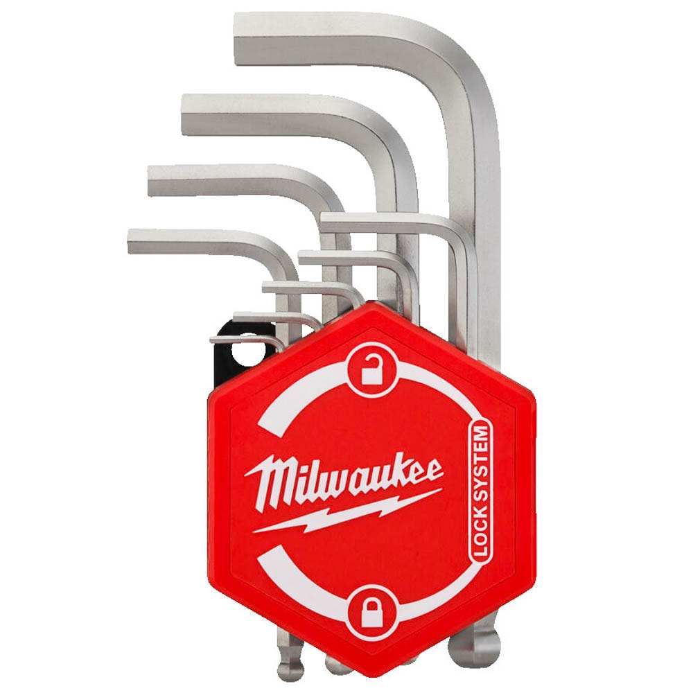 Набор шестигранных ключей 1,5 - 10 мм (9 шт) Compact Milwaukee (4932492399), фото 2