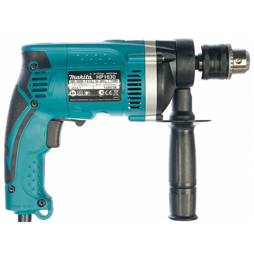 Дрель ударная HP1630 (710 Вт / ЗП_1,5-13мм / Коробка), MAKITA, фото 5