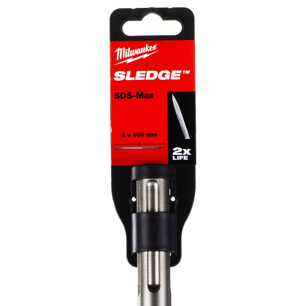 Зубило пикообразное SDS-Max 400 мм Sledge самозатачивающее Milwaukee (4932478266), фото 2