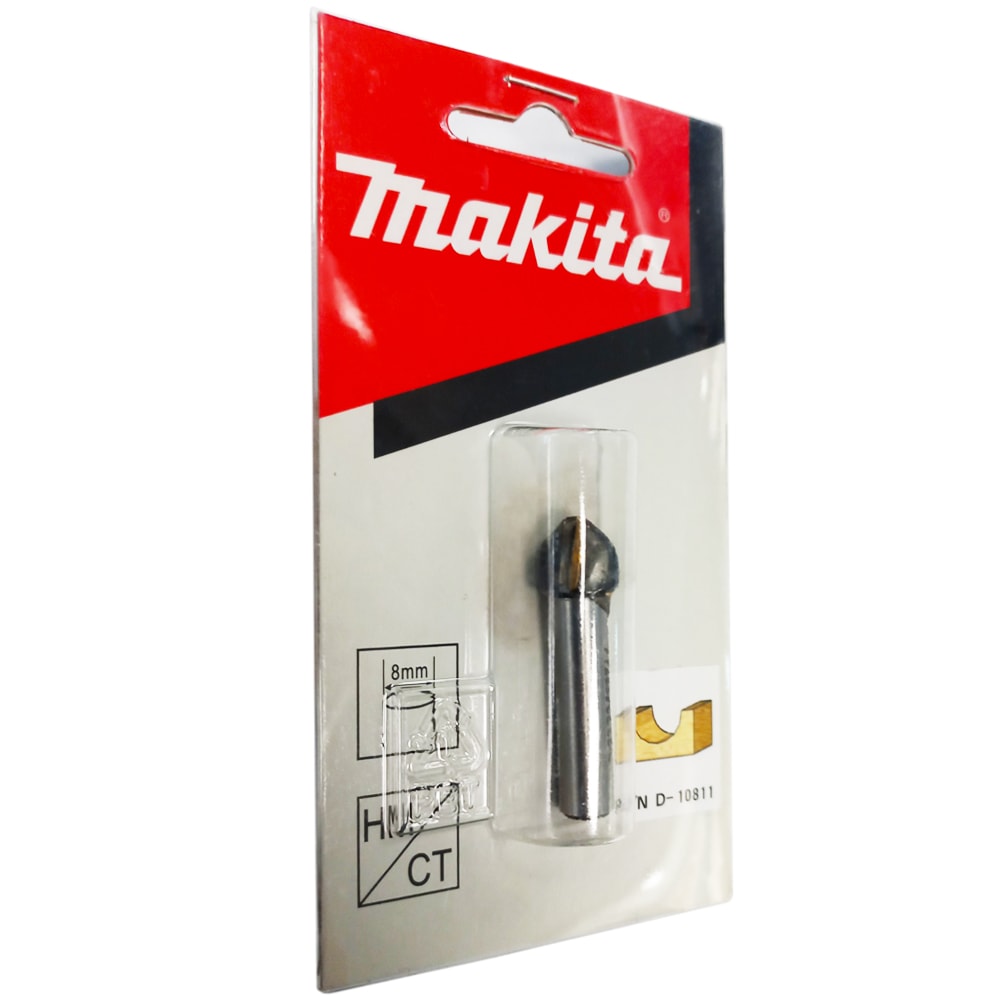 Фреза__Галтельная R6.35 12.7x9.53x32 / хв 8 мм, MAKITA, фото 2