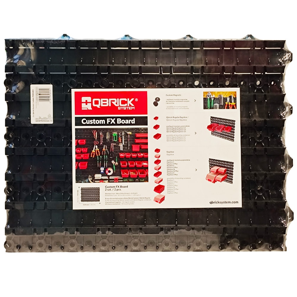 Набор настенных панелей (2 шт) QBRICK System Custom FX Board, QBRICK
