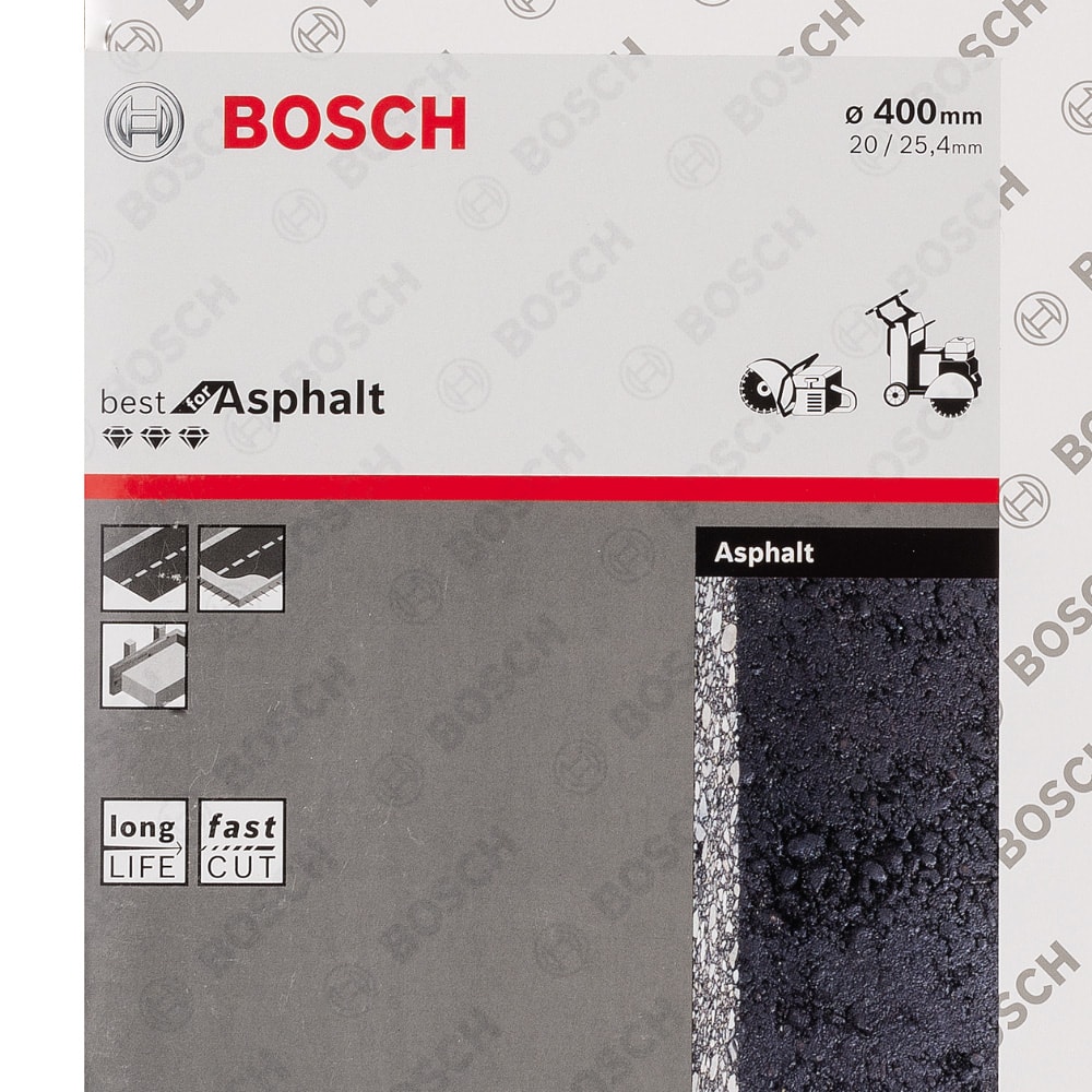 Алмазный круг 400х20/25,4 мм Best for Asphalt, BOSCH, фото 4