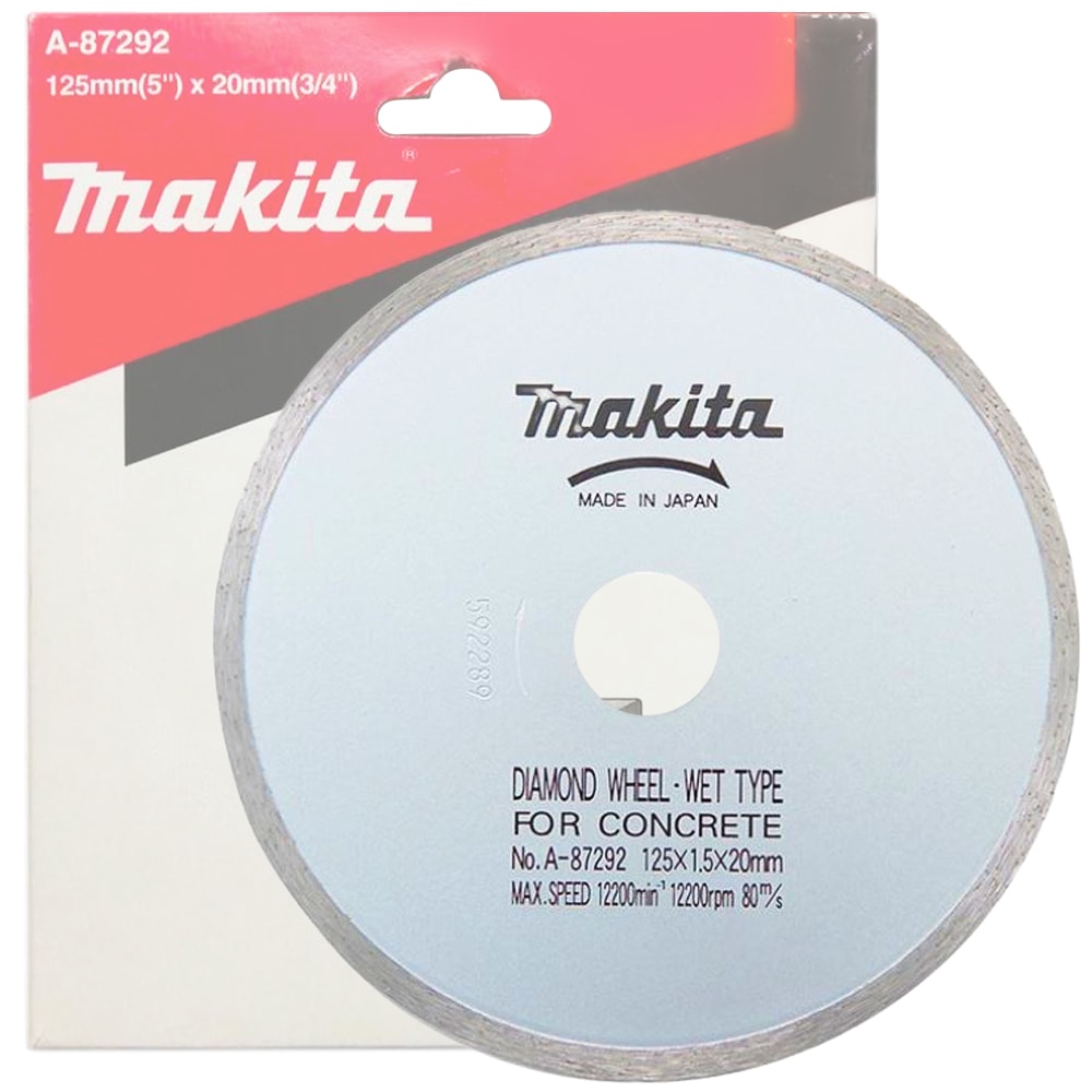 Алмазный круг универсальный 125x20 мм к плиткорезу MAKITA (A-87292)