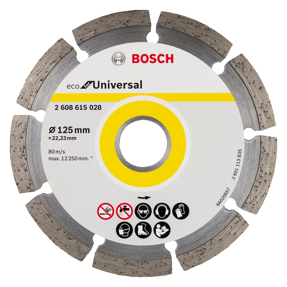 Алмазный круг 125х22,23 мм ECO Universal, BOSCH, фото 2