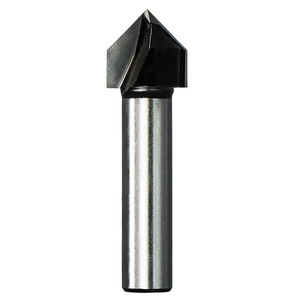 Фреза V-образная 90° 12.7x12.7x45 / хв 8 мм MAKITA (D-68183), фото 2