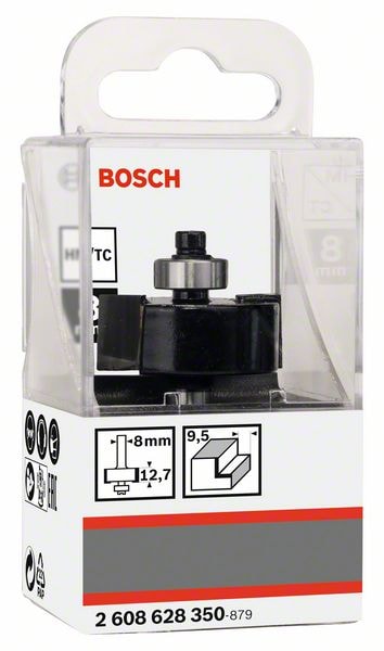 Фреза__Фальцевая D31.8x12.7x54 / хв 8 мм, BOSCH, фото 2
