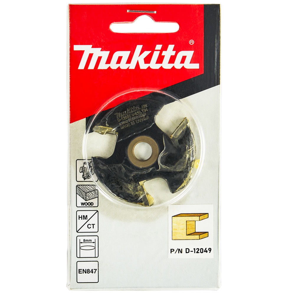 Фреза__Диск сменный кромочный 47,6х2,5x8 мм Z3 (без стержня), MAKITA