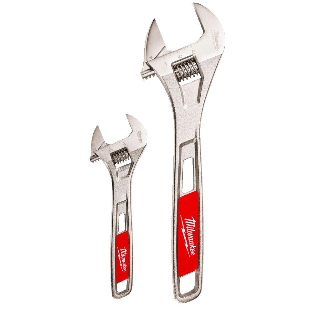 Набор разводных ключей 150 мм / 250 мм (2 шт) Milwaukee (48227400), фото 2