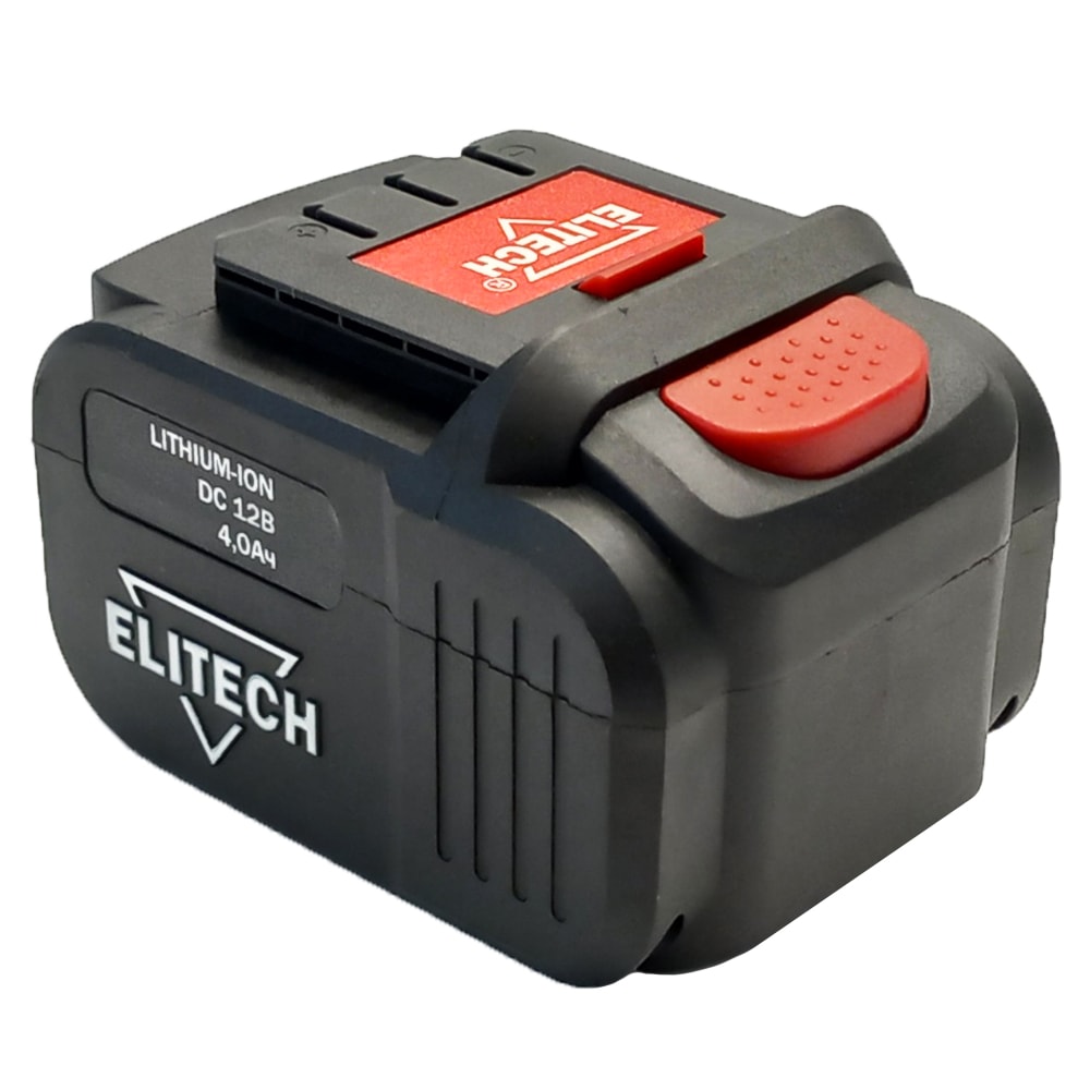 Аккумулятор 12V 4.0 Ah Li-Ion (1 шт) ELITECH (1820.098400), фото 5