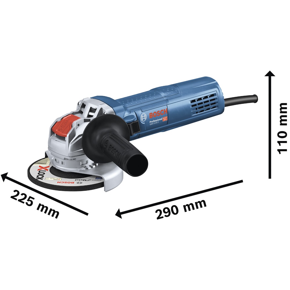 Угловая шлифмашина GWX 9-125 S Professional BOSCH (06017B2000), фото 2