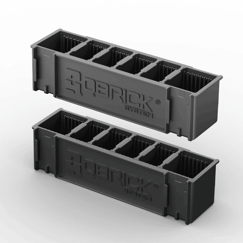Набор держателей (2 шт) для длинных предметов Qbrick System Custom Long Items Holder (Z261346PG001), фото 3