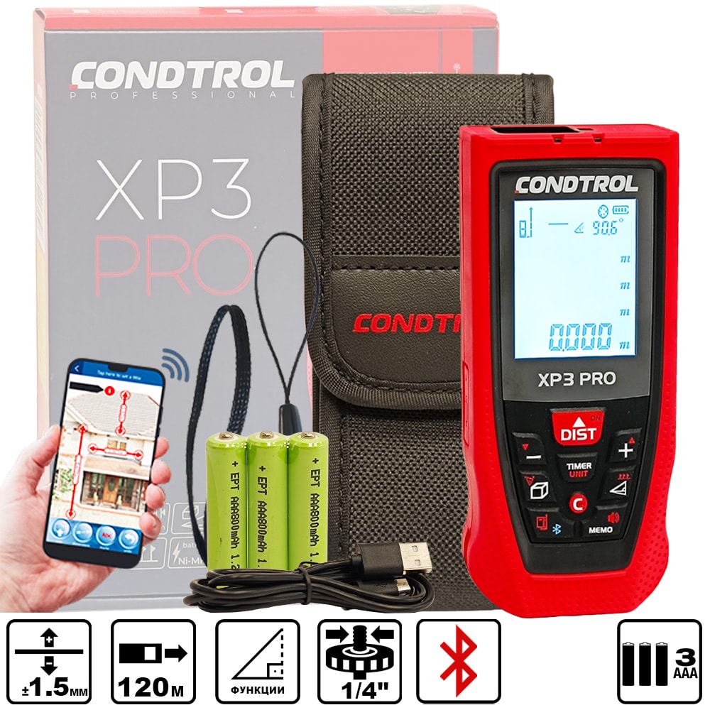 Лазерный дальномер XP3 Pro CONDTROL (1-4-103)