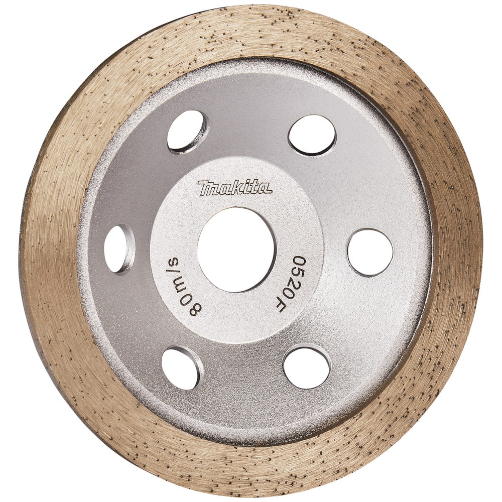 Алмазная чашка 125х22,23 мм (плошная / "Эконом") к шлифователю PC5000C / PC5001С, MAKITA, фото 3