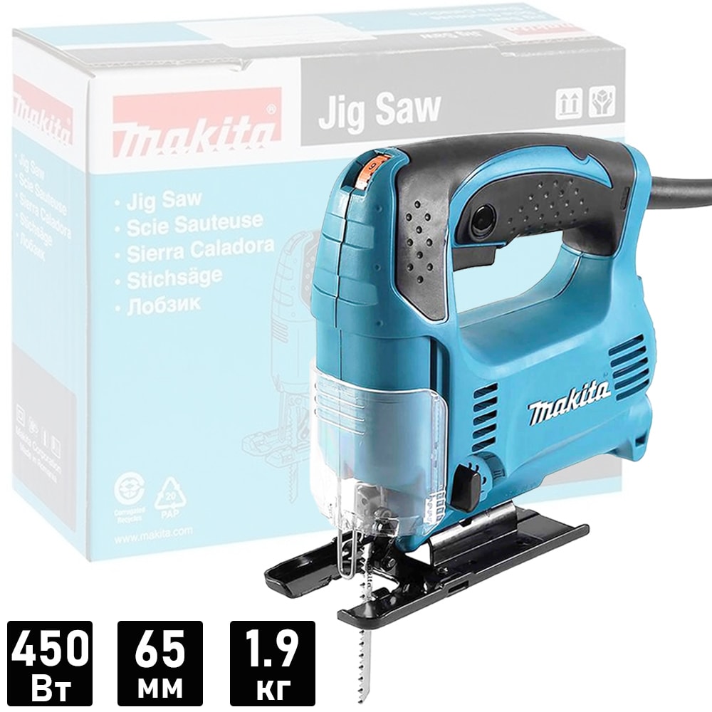 Лобзик 4328 (450Вт / Коробка), MAKITA