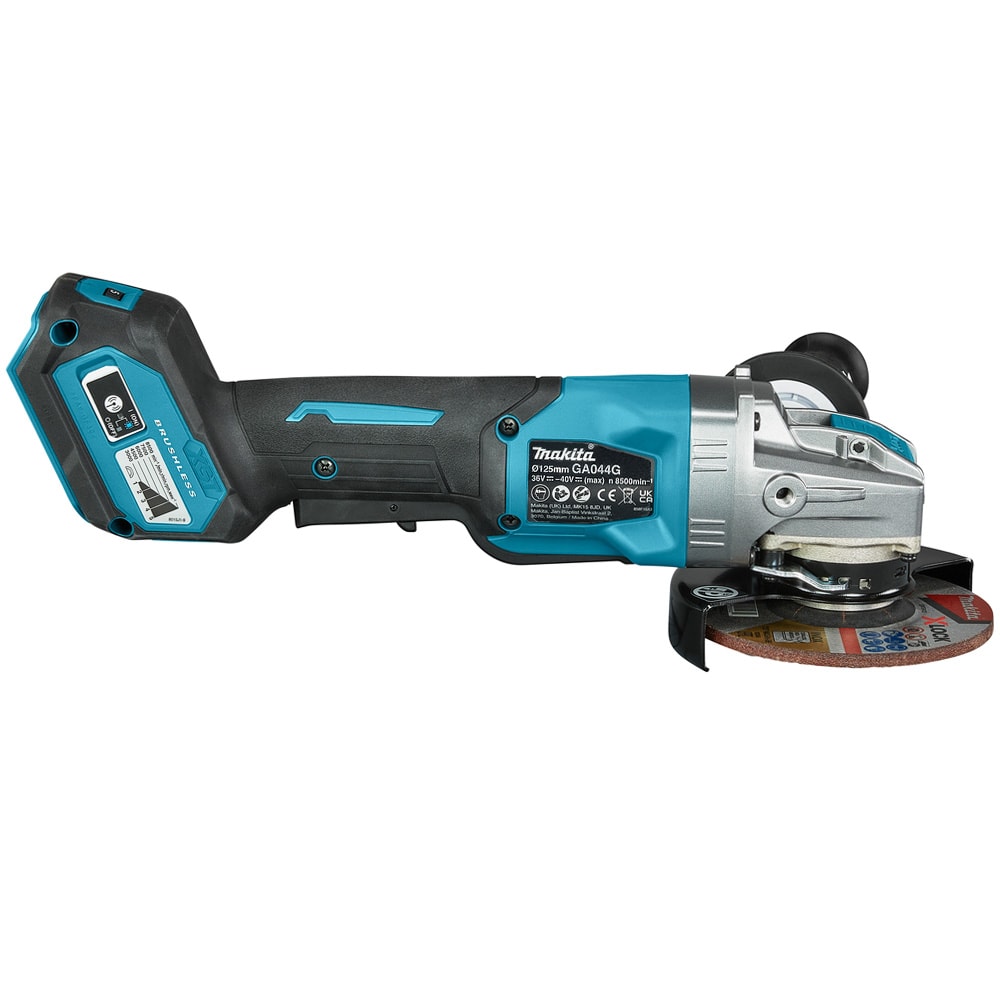 Угловая шлифмашина аккумуляторная GA044GZ01 (GA 044 GZ01) MAKITA, фото 7