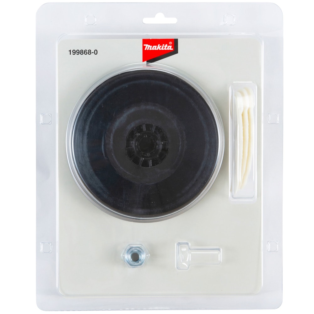 Косильная головка с пластиковыми ножами М10х1,25LH к триммеру DUR369 / UR006G / UR007G / UR013G MAKITA (199868-0)
