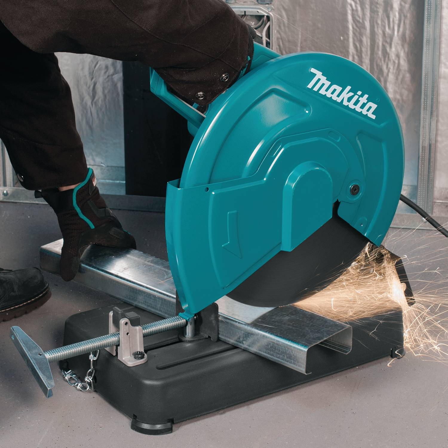 Монтажная пила LW1401 (2200 Вт / 355*25.4 мм), MAKITA, фото 8