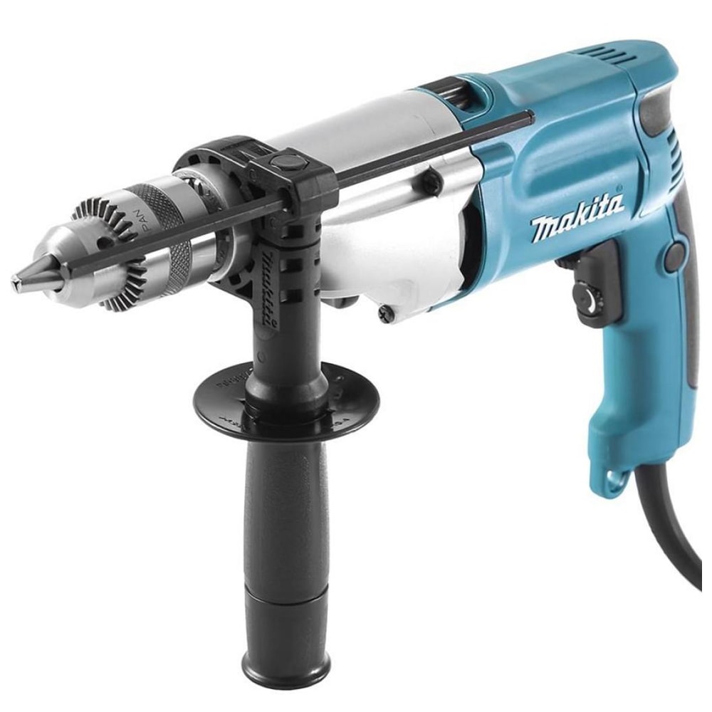 Дрель ударная HP2050 (750 Вт / ЗП_1,5-13мм / Кейс), MAKITA, фото 2