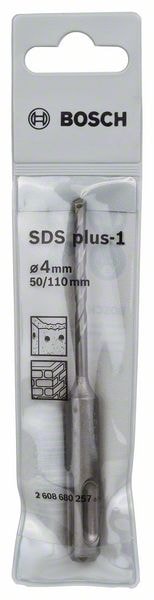 SDS-plus-1 бур 4x50x110 мм (1 шт), BOSCH