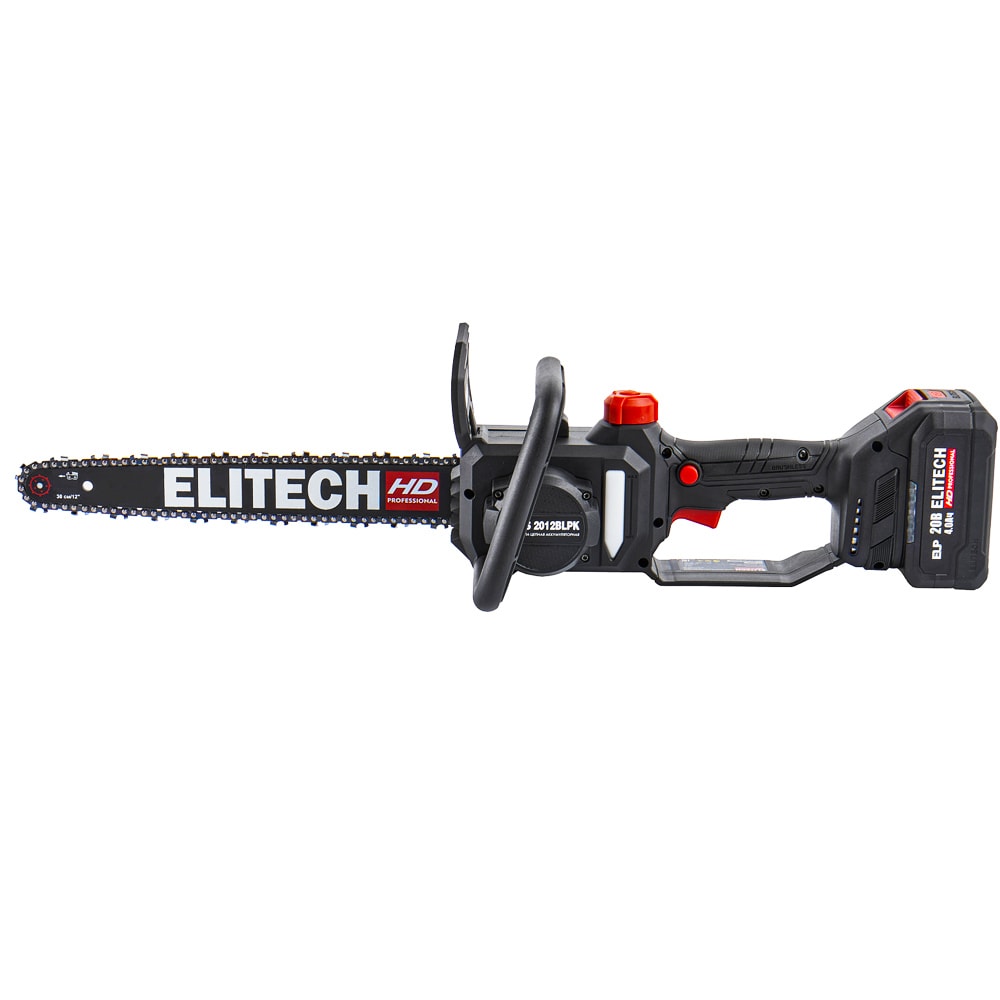 Пила цепная аккумуляторная CS 2012BLPK ELITECH HD (E1611.026.01), фото 10