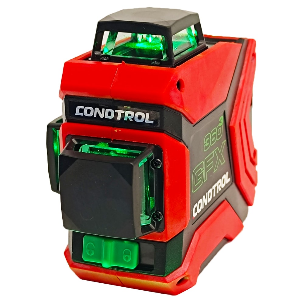 Лазерный нивелир GFX 360-3 CONDTROL (1-2-222), фото 6