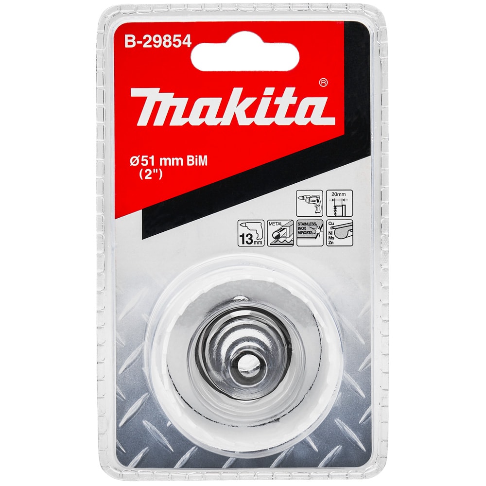 Коронка BIM по листовому металлу 51 мм MAKITA (B-29854)