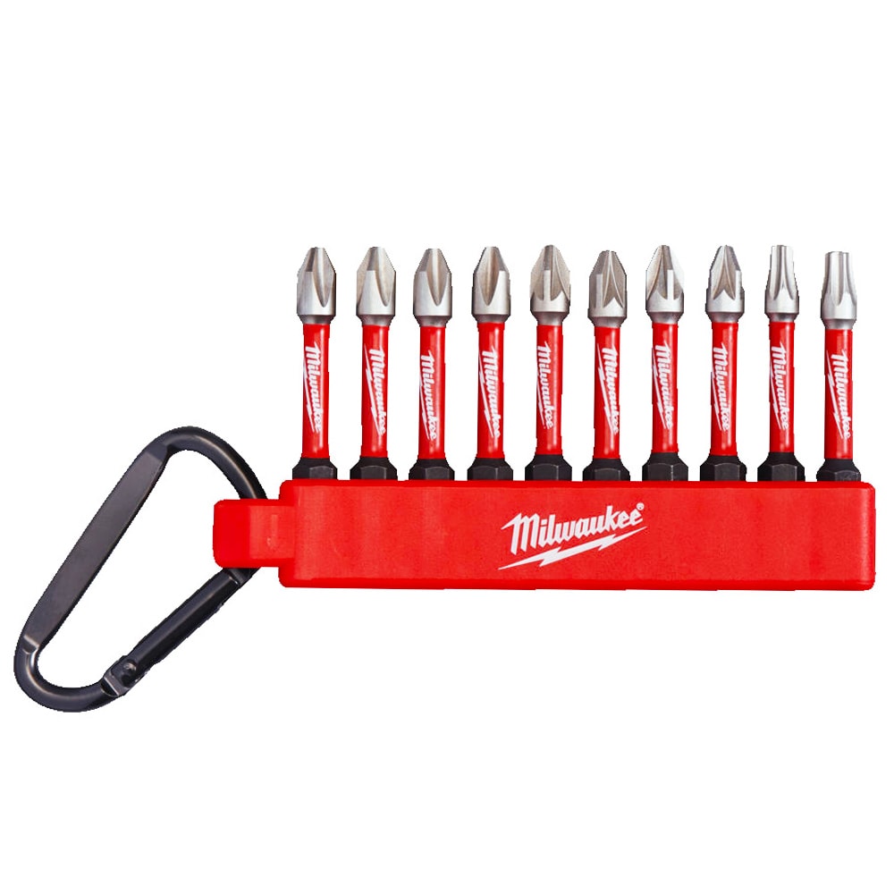 Набор ударных бит Shockwave Impact Duty (10 шт) Milwaukee (4932492939)