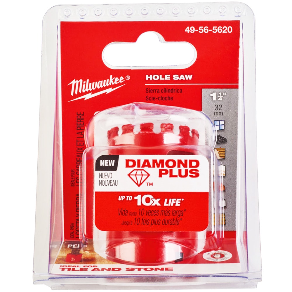 Алмазная коронка D32 мм Diamond Plus Milwaukee (49565620)