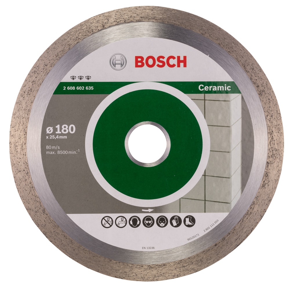 Алмазный круг Best for Ceramic 180х25,4 мм BOSCH (2608602635), фото 2