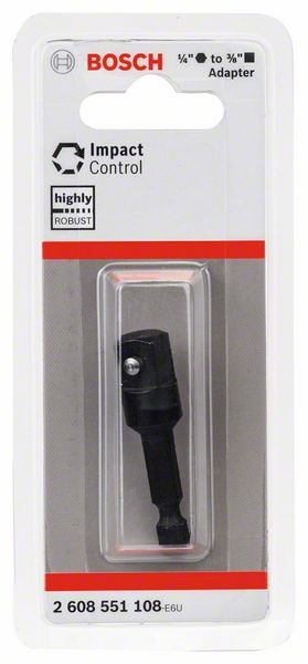 Адаптер ударный с 1/4" на 3/8" (50 мм) BOSCH (2608551108)