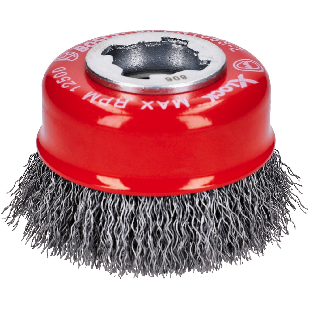 Щетка чашечная, проволочная Clean for Metal (75 мм / X-LOCK) BOSCH (2608620725)