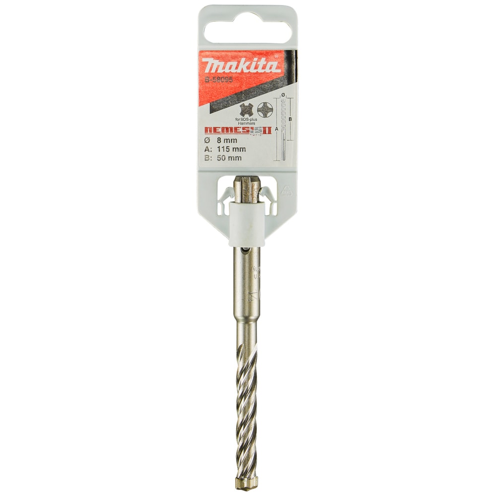 Бур по бетону SDS-Plus Nemesis II 8х50х115 мм MAKITA (B-58095)