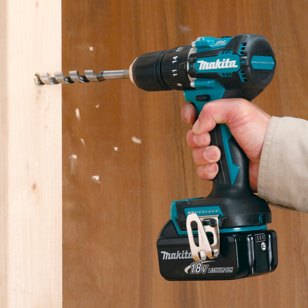 Дрель-шуруповерт ударная аккумуляторная DHP487Z (DHP 487 Z) MAKITA, фото 10