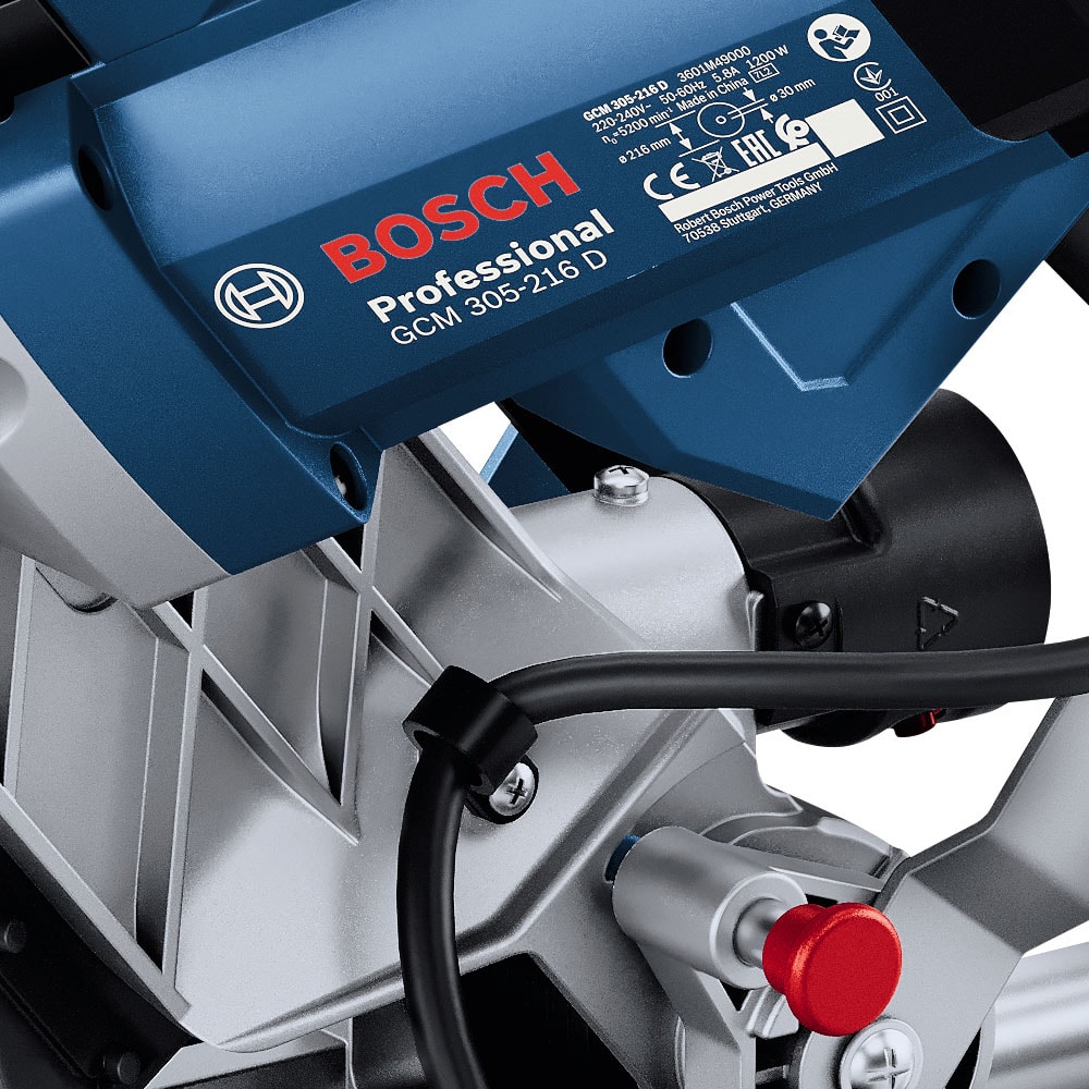 Торцовочная пила GCM 305-216 D (1200Вт / 216*30мм / 70*305мм / Dual-лазер), BOSCH, фото 9