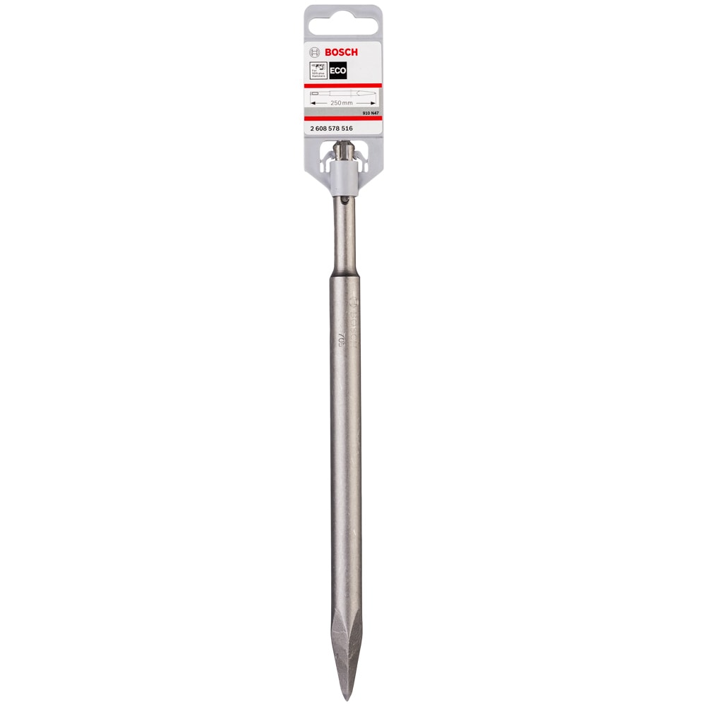 Зубило пикообразное SDS-plus 250 мм ECO BOSCH (2608578516)