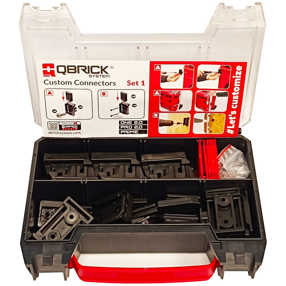 Набор коннекторов - держателей Qbrick System Custom Connectors Set 1 (Z258551PG001), фото 2