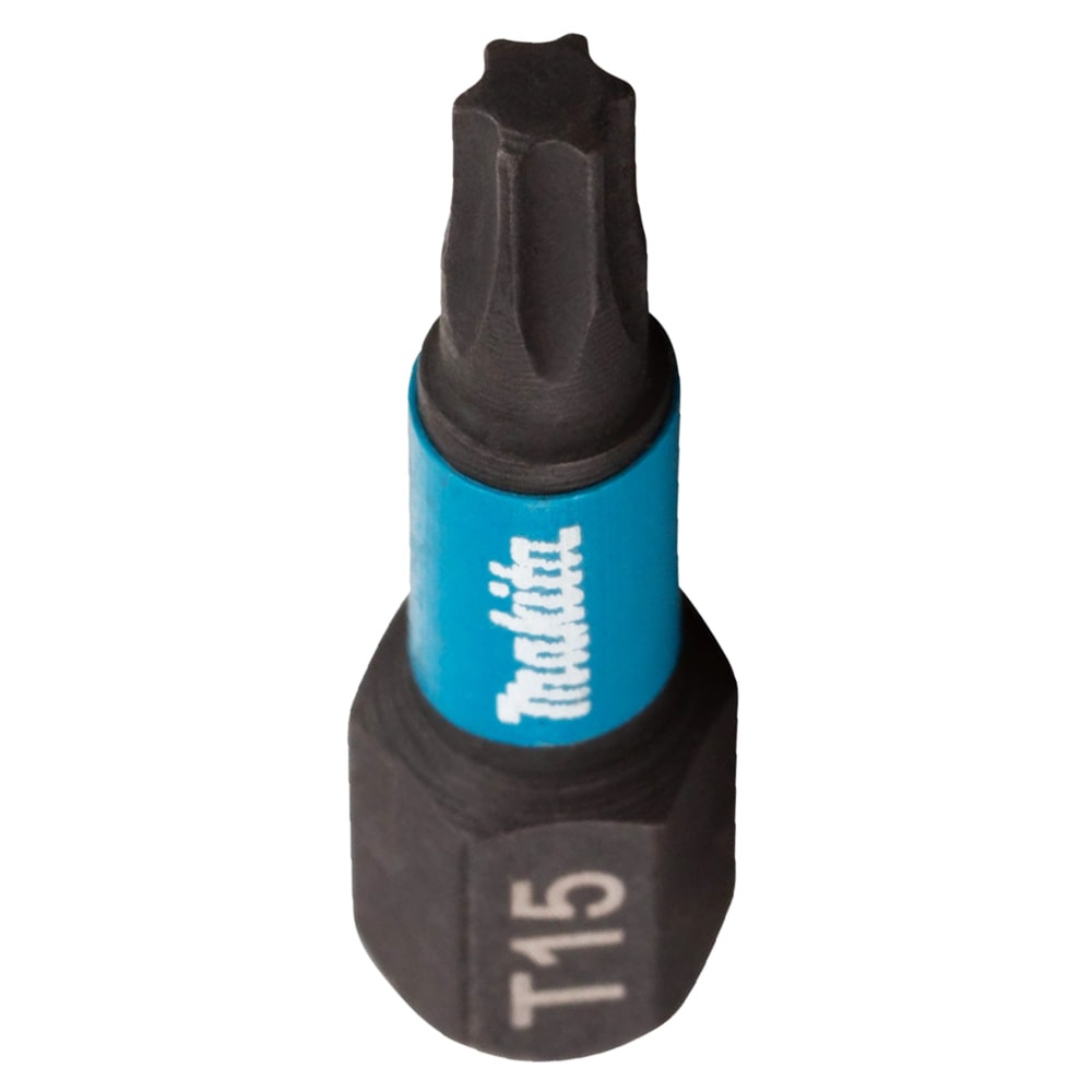 Бита ударная T15 25 мм Impact Black (2 шт) MAKITA (B-63666), фото 3