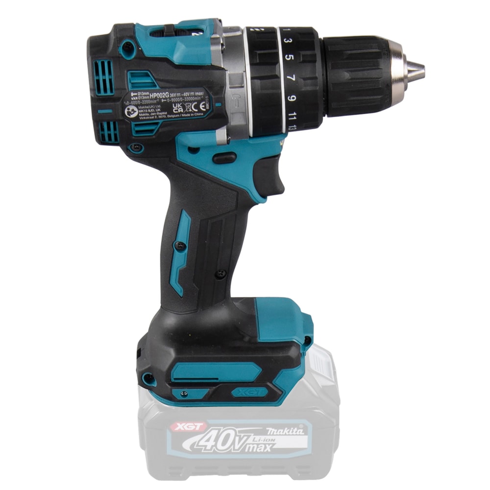 Дрель-шуруповерт ударная аккумуляторная HP002GZ (HP 002 GZ) MAKITA, фото 7